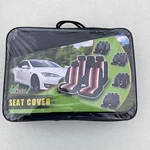 Uxcell Unique Flat Cloth Auto Car Seat Cover Headrests Full Set Universal New. Price: $25.00.