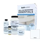 Bathworks Essentials Roll-on Refinishing Kit 22 Fl Oz, 4 Piece Set, White New. Price: $60.00.