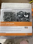 Schluter Kerdi Board Hardware Set With 100 1-5/8" In Screw & 1-1/4" Washers New. Price: $24.44.