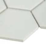 Ackland AKM-P-2X2HXG-CA 11" 13" Porcelain Geometric Floor Silica White New. Price: $106.77.