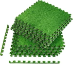 Grass Tiles Interlocking Mat Soft Artificial Carpet Turf New. Price: $149.76.