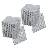 Interlocking Drainage Floor Mat 12"X Pvc Non-slip Tiles 50 Pack Gray New. Price: $64.00.