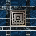Ebbe Unique Series Square Shower Drain Frames Full Kit Grate And Body New. Price: $212.94.
