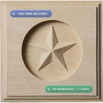 Ekena Millwork ROS03X03AURW Austin Star Rosette, 1/2" H 5/8" P, New. Price: $9.98.