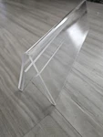 Azar Double Sided Acrylic Nameplate Holders. 11"X3"X3" Pack Of 10. New In Box.. Price: $24.99.