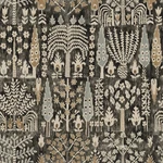 Roommates Ikat Peel And Stick Wallpaper Black New. Price: $13.99.