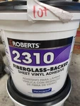 Roberts 2310-1 Fiberglass-backed Sheet Vinyl Adhesive Gal New. Price: $40.50.