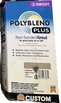 Custom Building Products Polyblend 10 Lb. Non Sanded Tile Grout #386 Oyster Gray Open. Price: $28.99.