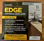 Camo 0344354 Edge Clip Hidden Deck Fasteners (90 Ct) New. Price: $45.99.