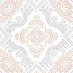 Floorpops FP3566 Cecilia Peel Stick Tiles, & Off-white New. Price: $16.15.