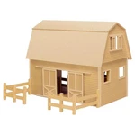 Real Good Toys Ruff 'n Rustic All American Barn Kit, 1-INCH Scale, Unfinished New. Price: $167.00.