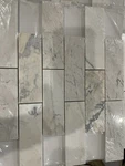 6X Angora Subway 11.81 In. 10 Mm Polished Marble Mosaic Tile 5.82SF New. Price: $99.99.