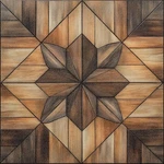 10PCS 12X12 Inch Wood Look Star Pattern Peel & Stick Floor Tiles Removable New. Price: $43.13.