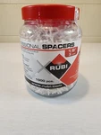 1/8" Inch 3MM Tile Spacers, Rubi (1,000 Pack) Joint New. Price: $14.29.
