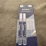 Grout Pen White Tile Paint Marker: Waterproof Colorant W/ Extra Tips New. Price: $7.00.
