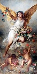 24 X 48 Art Ludwig Knaus Mural Ceramic Backsplash Bath Tile #3937 New. Price: $448.00.