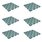Pure Garden Set Of 6 Tiles For Patios, Decks, And Balconies (green) New. Price: $28.48.