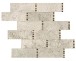 American Olean Genuine Stone 16X12" Marble Brick Mosaic Wall Tile, 56 Count, New. Price: $284.99.