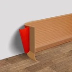 Yellow Wood Vinyl Wall 6INX20FT Baseboard Molding Trim New. Price: $42.95.