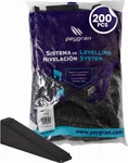 Peygran Tile Leveling System 200 Wedges Lippage Free Stone Install New. Price: $75.00.