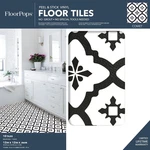 Floorpops Peel & Stick Vinyl Tiles Comet 12X12IN Water Resist Easy Install New. Price: $25.95.