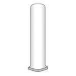 Emser Tile Ambiance Mat - 1" X 6" Cove Base Corner Floor And Wall New. Price: $28.60.