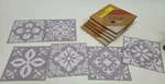 Walplus 24PCS 6"X6" Andalu Light Grey Cement Spanish Tile Sticker Set New. Price: $15.99.
