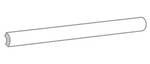 Emser Tile W32RAKU0112JLM 12" X 1" Matte Ceramic Grout - Silver New. Price: $19.52.