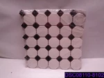 Qty = 5: Somertile FXLM2OWD Retro Octagon Porcelain Floor And Wall 11.5" Open. Price: $35.51.