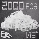 1/16" Tile Leveling System Spacers 2000 Pcs Clips Kit Prevent T... New. Price: $43.72.