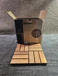 (qty 10) Thyoi 12" X Acacia Wood Deck Tiles Interlocking Outdoor All Weather Open. Price: $57.12.