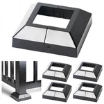 Wocepu 4 Pcs 2.5X2.5 Aluminum Deck Post Cover Railings Stairs Patio Porch Black New. Price: $79.70.