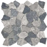 Cruz Bay Studio XR3 Fit Mosaic - 11" Pebble And Rock Floor Grey Blend New. Price: $105.23.