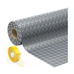 7.8 X 20 Ft Garage Floor Mat, 2.8MM Thickness Diamond Plate Vinyl Floo... New. Price: $160.26.