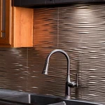 Fasade 18IN X 24IN Waves Backsplash Panel New. Price: $78.51.