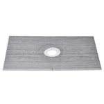Shower Pan Kit 60X38" Tile Ready Base Pre-sloped Waterproof Center Drain For Diy New. Price: $102.64.