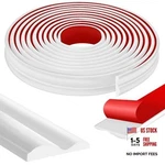 Moonoom 20 Ft X 1.6''WALL Decoration Molding Trim,self-adhesive 1.6INCH White New. Price: $53.99.
