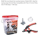 New Rubi 02941 Tile Quick Set Leveling System With Tools. Price: $45.00.