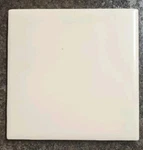 Lot Of 10, Daltile Ceramic Wall Tiles, X 1/4", Thick, Almond Color New. Price: $21.03.