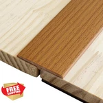 Zeyue T-molding Flexible Pvc Floor Transition Strip 3.3FT New. Price: $27.99.
