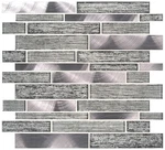 Ackland AKM-GM-12X12ILX-CA 12" Glass Metal Linear Lavera Noire New. Price: $230.44.