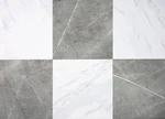 Floorpops X Chris Loves Julia 12-IN By Bonneville Grey & White Marble P... New. Price: $37.87.