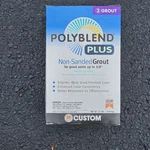 Custom Polyblend Plus Non-sanded Grout 10 Lb (brown Velvet # 647) New. Price: $34.99.