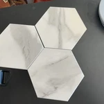 Avant Decor 12 Tiles Calacatta Hexagon Peel & Stick 6" 6.9" New. Price: $10.00.