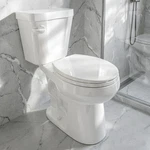 Horow 17INCH Two Piece Toilet 1.28 Gpf Single Flush Map 1000G Ada Chair Height Open. Price: $199.95.
