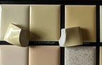 2 AK106 American Olean Tile Trim - Quarter Round Inside Corners Buttercup Yellow New. Price: $11.00.
