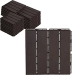 Asteroutdoor Interlocking Deck Tiles Plastic Waterproof Flooring 12" X New. Price: $98.73.