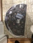 Door Mat Floor Deco Tile Slice Brown 23 In. X 35 Mohawk Estate Rubber New. Price: $21.95.