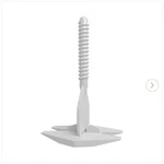 Qep LASH360 Tile Leveling 4-CORNER Stems Plastic White 1/16 100-PACK 99737 New. Price: $10.00.