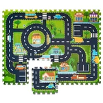 Sorbus Foam Playmat For Kids - Traffic (12 Interlocking Tile) 34 X 45 New. Price: $38.99.